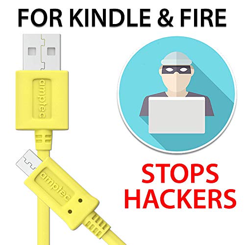 Kindle Fire Charger Cord Replacement Fast Charging Micro USB Cable - Supports All Kindle E-Readers, Kindle, Paperwhite, Oasis, Fire 7, Fire HD 8 and Any Micro USB Devices (1 Pack)