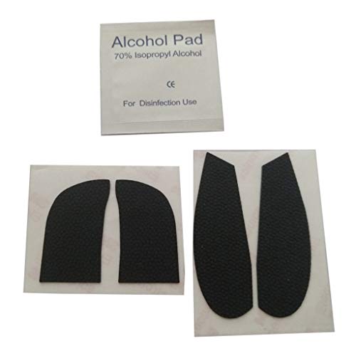 running Pieds de Souris Patins de Souris Autocollants latéraux Tampons résistants à la Transpiration Ruban antidérapant pour Souris Steelseries Kinzu / V2 / V3