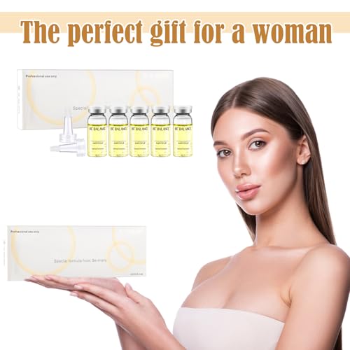 Concentrate Serum for Serum Ampoules for Face Starter Kit for Elasticity Restoration & Reduced Fine Lines and more help to create more radiant 0.35 oz 5 Vials