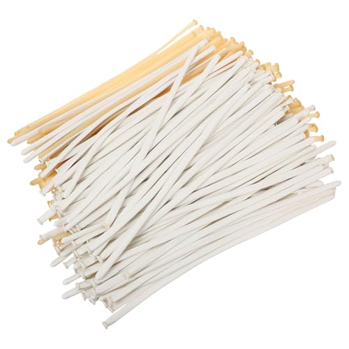 HEALSOPTHY 200 Piezas Globos de Látex Largos para Modelar Blancos y Transparentes Resistentes y Elásticos para Decoración y Manualidades Cumpleaños Bodas y San Valentín