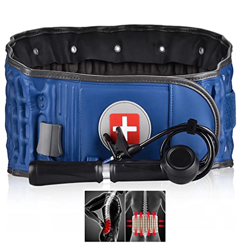 RJHH Atrás Cinturón De Descompresión Soporte Lumbar para Alivio De Dolor De Espalda: Dispositivo De Tracción De La Espalda Baja para Mujeres Y Hombres Se Ajusta Al 29-51 Pulgadas De La Cintura Cover