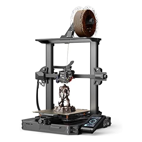 Impresora 3D Ender 3 S1 Pro de Creality con Extrusora Directa de Doble Engranaje de Metal Completo y Nivelación Automática Cover