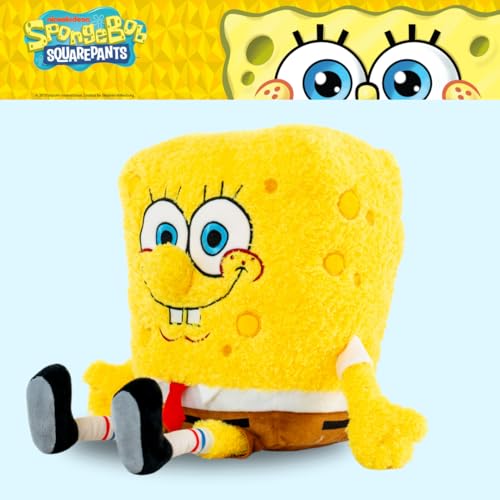 Image of Franco Calm Spongebob Squarepants Bedding Super Soft Plush Calming 3Lb Weighted Cuddle Pillow Buddy, Comfort Pillow, (Officially Licensed Product)