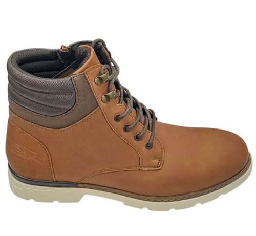 Bottes de combat Libbok homme camel fermeture éclair fin du laçage difficile - 3