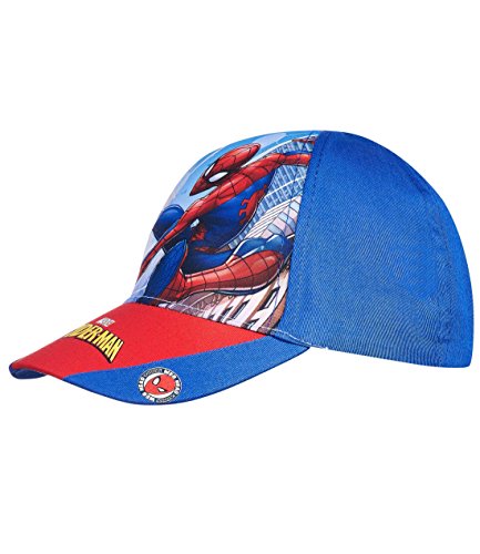 Preisvergleich Produktbild Spiderman Jungen Cap - blau - 54