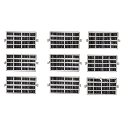 YHNNH 9 Piezas W10311524 Filtro De Aire De Repuesto For Refrigerador, Compatible con Refrigeradores, Piezas T33C