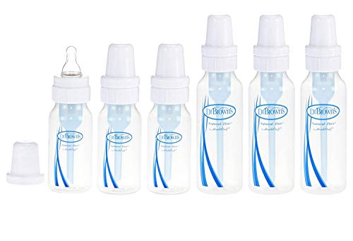 Dr. Brown's Natural Flow Bottles - 4 Oz. & 8 Oz. 6 Count Dr. Brown's Natural Flow Bottles - 4 Oz. & 8 Oz. 6 Count