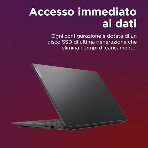 Lenovo Notebook V15 G4 15,6" AMD RYZEN 3-7320U 2,4 GHz RAM 8 Go-SSD 256 Go M.2 NVMe-Win 11 Prof Black (82YU00TYIX). Marque :