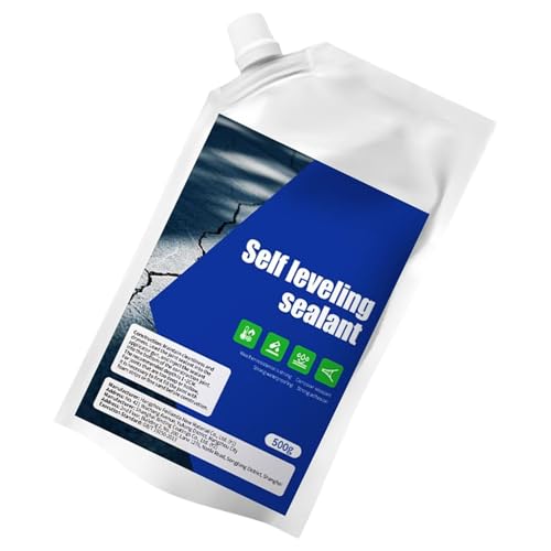 Llena de grietas de cemento - Filtros de hormigón de 500 ml | Aislamiento de parche de pegamento adhesivo de secado rápido | Relleno de grietas de concreto para paredes, caminos de entrada, sótanos, p