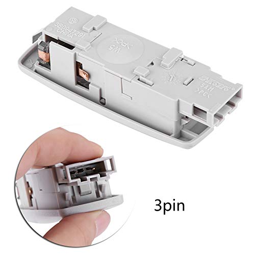 Kartenleseleuchte, Deckenleuchte silber for G0LF P44S4T BeeT1e Tiguan 3B0947291B Rear Reading Deckenleuchte