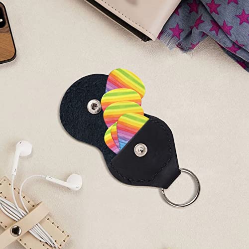 Ensemble de 6 médiators de guitare à rayures colorées arc-en-ciel pour guitare acoustique, guitare électrique, basse… - Les Beatles, Paul McCartney, John Lennon, RIngo Starr, George Harrison Ensemble de 6 médiators de guitare à rayures colorées arc-en-ciel pour guitare acoustique, guitare électrique, basse… – Image 8