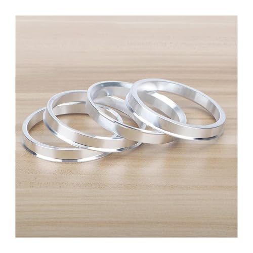 Anneaux centrage 63.4-54.1mm entretoise roue aluminium cales moyeu voiture