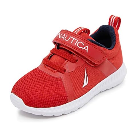 Nautica Jurnee Kids Red Athletic Sneakers Cover