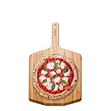 pelle pizza bois Facile à utiliser : le bord biseauté de la pelle à pizza et la surface super lisse rendent l'étalage de votre pâte et le glissement des pizzas dans le four un jeu d'enfant.