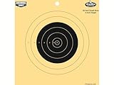 Birchwood Casey Dirty Bird White Splattering Bore Reactive Targets for Indoor and Outdoor Use, 8' 50 Yard Small BORE - 25 Targets