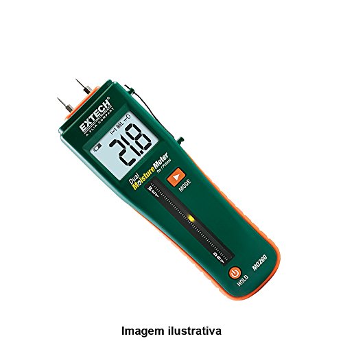 Extech Feuchtigkeitsmessgerät mit und ohne Mess-Stift, 1 Stück, MO260