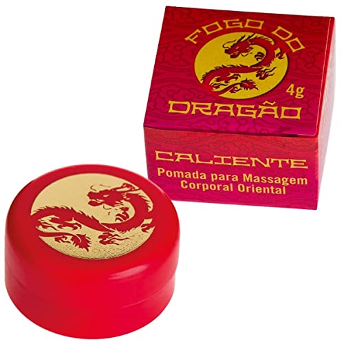 Pomada De Massagem Corporal Oriental Fogo Do Dragão Caliente