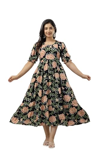 Image of New Elite Rayon Anarkali Maternity Feeding Kurti with Both Side Zipper
