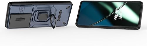 Vista 12 de Compatible con carcasa de soporte Honor 90 5G, con cubierta deslizante para lente de cámara compatible con funda Honor 90 5G REA-AN00 REA-NX9