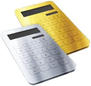 Dci Number Cruncher, Metallic Gold 10 Digit Calculator