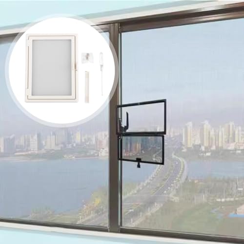 Image of Bnf Window Screen Mesh Home Office with Mount Hardware Tool Magnetic Flap System Style B | Other Window Accessories | Windows & Window Hardware | Building & Hardware | Home Improvement