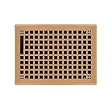 Copper Plated Steel Rockwell Register for Floor/Wall Use - 8' x 10'