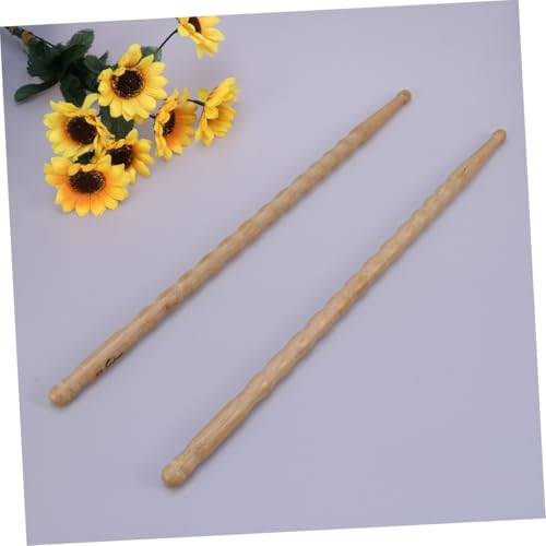 2 Baquetas Ergonómicas de Madera Natural para Batería miniatura 7