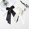 LuSeren 2 PCS Double Layer Hair Bows Beige Black H... #1