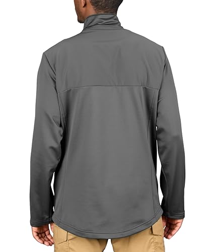 Image of Propper Kinetic Quarter Zip Pullover Fleece Sweatshirt Lined Long Sleeve Performance Synthetic for Tactical Outdoors and Work