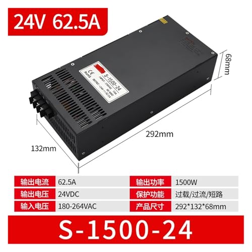 Alimentation à découpage haute performance en alliage renforcé 1500W - 3
