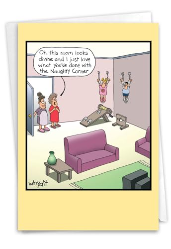 NobleWorks Funny Cartoon Mother