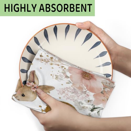 Torchons microfibre lapin dansant : une idée cadeau originale pour la maison