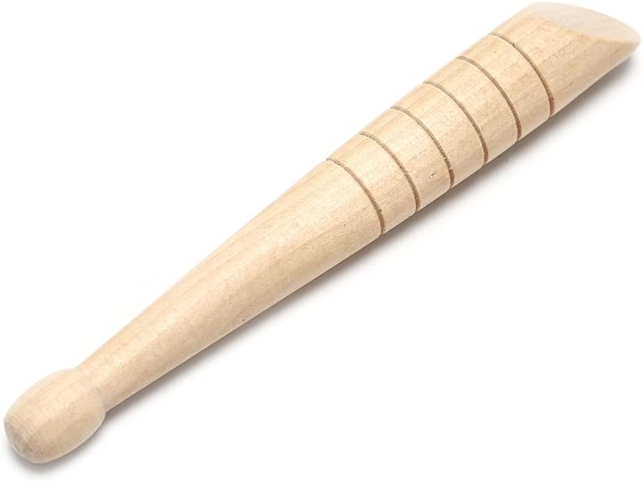 Set of 3 Traditional Thai Wooden Massage Sticks: Relieve Soreness, Acupressure, Reflexology, etc.