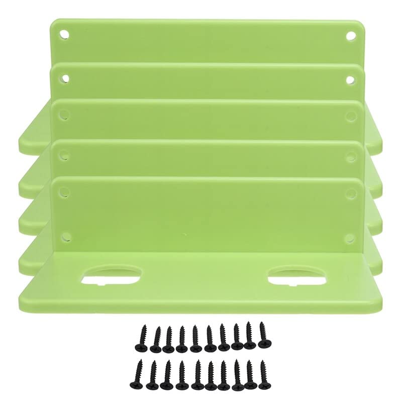 Tool Part for 5 Packs Tools Drill Mount Holder, for 18V Tool Holder Dock Hanger with 20 Screws Screwdriver Bit Holders