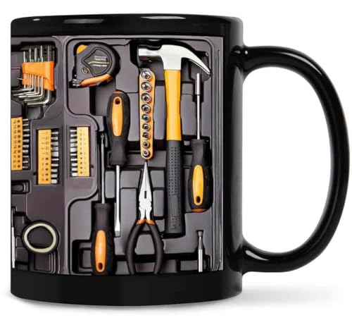 Tool Box Coffee Mug Toolbox Mechanic Mug Unique Ceramic Cup