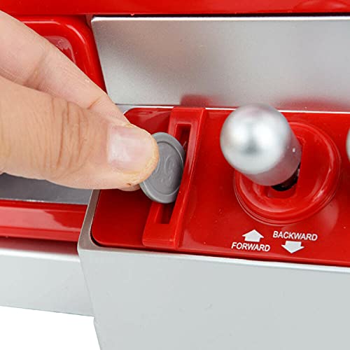Dhouse Candy Grabber Süßigkeitenautomat Machine Dispenser Machine Spiel Candy Clip und Dispenser Grab Hand Slot Machine Rot