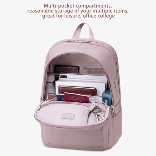 Image of CHANTRIA Backpack for Women 21L Medium Bagpack for Office Travel 15.6 inch Laptop Bag with USB & Type-C Charging Port Water-resistant Multi-functional Multi-pocket Ladies Backpack