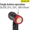 Sea Dragon 2500F Underwater Photo-Video Scuba Diving Light, Bright and Powerful, Brilliant Colors, Wide Beam Angle, 2500 Lumen COB LED, for All Cameras and Housings (SL671)