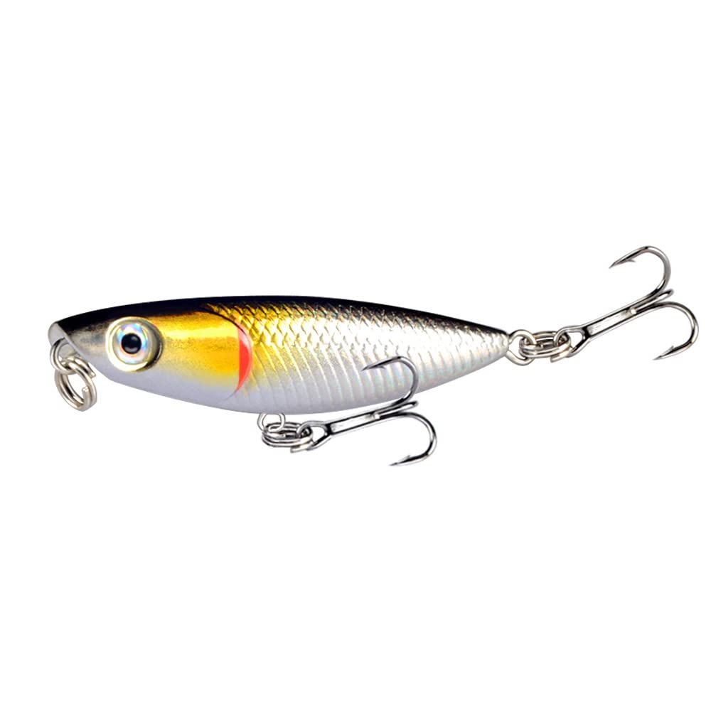 Amazon.co.jp: 1PCスローシンキングペンシルベイト4.5cm/1.8g人工