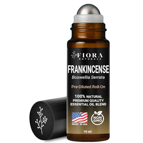 Stress Relief Essential Oil Roll On – Calming Essential Oils Blend for Relaxation & Wellness Rituals - Aromatherapy Roller, Destress Gifts for Women & Men by Fiora Naturals