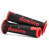 domino(ドミノ) グリップ A450 レーシングタイプ ブラック×レッド