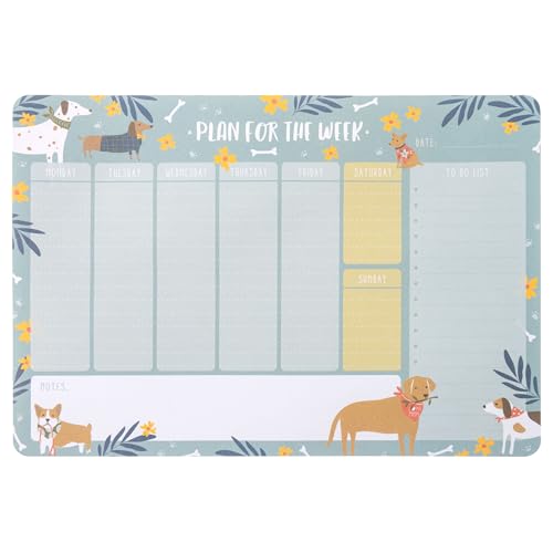 Karma, Weekly Schedule Notepad Tear Off – 54 Undated Weekly