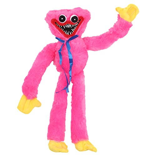 Poppy Playtime Peluche Huggy Wuggy Peluche de Terror Muñeco de Peluche para Niños 40 cm, Rosa Cover