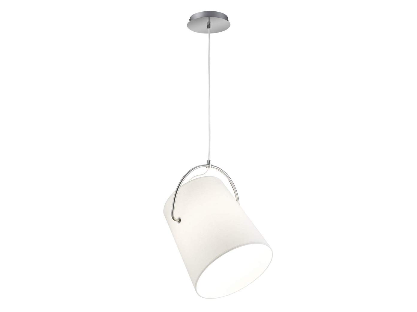 Trio Leuchten 310100107 Lampe Suspendue, Nickel Mat