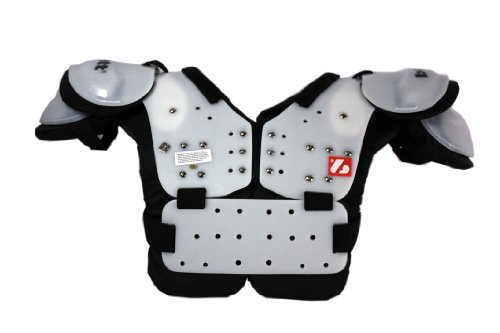 BARNETT Vision I American Football Schulterschutz, sehr leicht, Gr M, Farbe schwarz