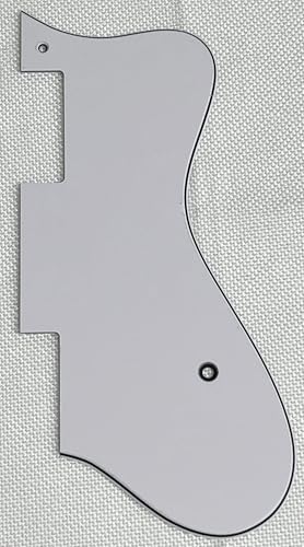 For Fit Epiphone Dot Style Scratch Plate Guitar Pickguard (3 Ply White)