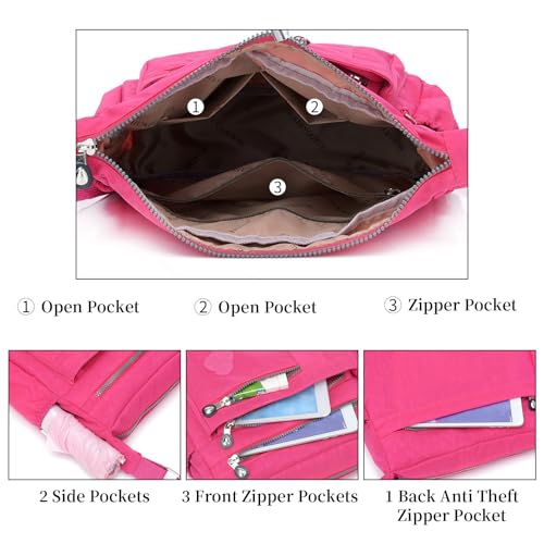 Image of NOTAG Nylon Crossbody Bags for Women Waterproof Shoulder Handbag