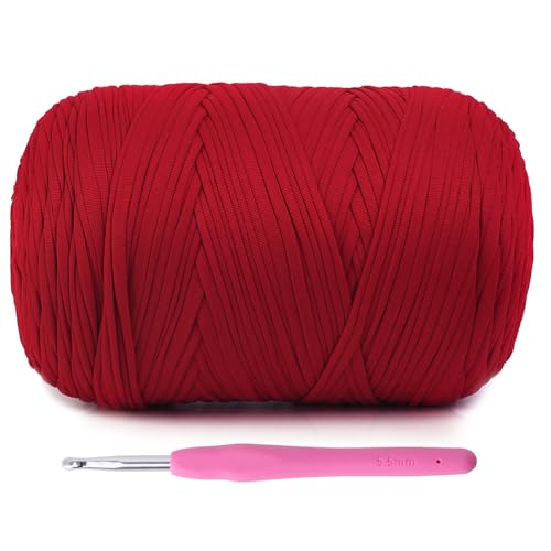 800G (228Yds) Tshirt Yarn for Crochet - T Shirt Yarn