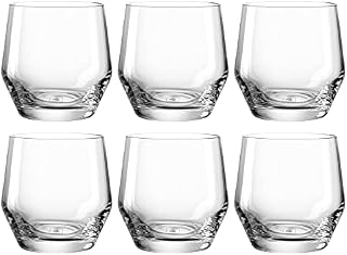 LEONARDO HOME PUCCINI szklanka do picia, szkło kryształowe, przezroczyste, 6 sztuk (1 opakowanie), 6 sztuk