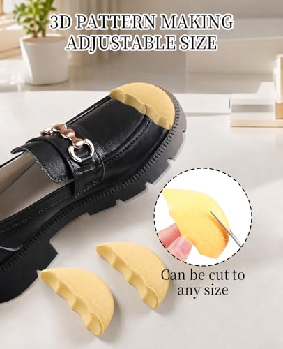 6 pares rellenos para zapatos talla grande hombre y mujer miniatura 6